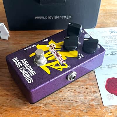 Providence Anadime Bass Chorus ABC-1HH Hidekazu Hinata limited edition *Free shipping image 5