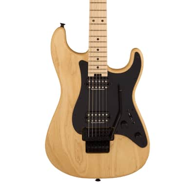 Charvel Pro-Mod So-Cal Style 1 HH FR M - Maple Fingerboard, Natural Ash image 1