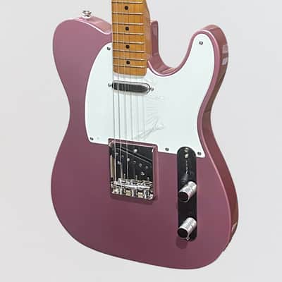 Fender Squier FSR Classic Vibe 50's Telecaster Electric Guitar - Burgundy Mist image 3