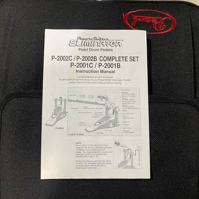 Pearl P2002C PowerShifter Eliminator Chain-Drive Double Bass Drum Pedal 2010s - Chrome / Black image 11