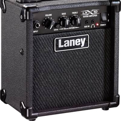 NEW 2023 Laney LX10 10-Watt 1x5" Guitar Combo - Black image 3
