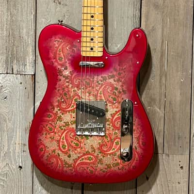 NEW Fender Custom Shop Vintage Custom '68 Paisley Telecaster  - Pink Paisley, Comes with A Pro Set Up and Ships Fast! image 2