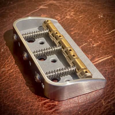 Van Dyke-Harms Hardtail Strat Bridge and Compensated Saddle Set-Modern Spacing- by Van Dyke-Harms 2025 - Stainless Steel image 3