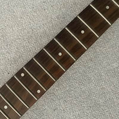 Maple Wood Guitar Neck, 22 Frets Rosewood Fingerboard image 4