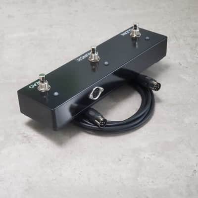 Custom Low-Profile 3-Button 6100 LE LM 6101 Footswitch for Marshall 30th Anniversary MPM3E-like with 25-Ft Cable image 3