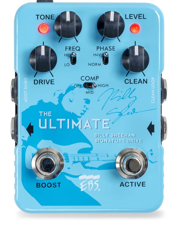 EBS Billy Sheehan Ultimate Signature Drive Pedal image 1