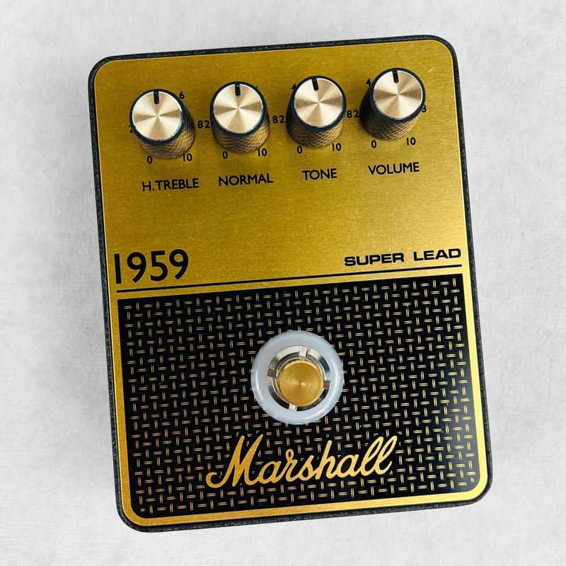 Marshall 1959 Super Lead Overdrive Pedal - Black / Gold image 1