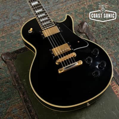1990 Orville by Gibson LPC Black Beauty Made in Japan, USA PAF Humbuckers image 6
