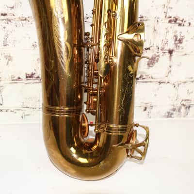 Vintage 1940s Buffet Crampon SA 18-20 Tenor Saxophone w/ OHSC image 8