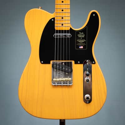Fender American Vintage II 1951 Telecaster Maple Fingerboard Electric Guitar - Butterscotch Blonde - B-Stock - V2561806B image 1