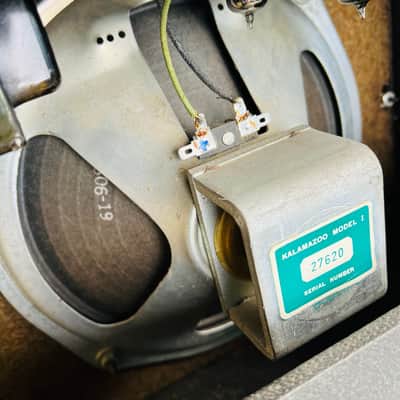 Kalamazoo Model One 1x10" Combo Amplifier 1960s - Black image 9