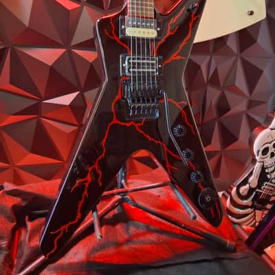 FireFly Dimebag Darrell Blood Bolt Tribute 6 String Electric Guitar image 1