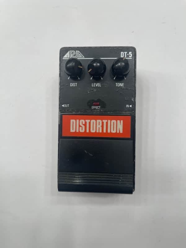 Aria DT-5 Distortion Analog Vintage Guitar Effect Pedal MIJ Japan image 1