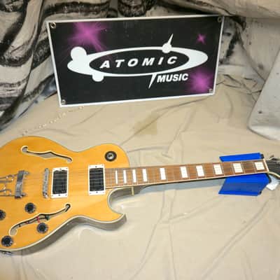 Ktone 5003N Hollow Body Guitar Natural image 1