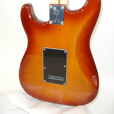 Fender Player Stratocaster Plus Top Electric Guitar Pau Ferro Fingerboard, Tobacco Sunburst 7lbs, 13.2ozs image 13