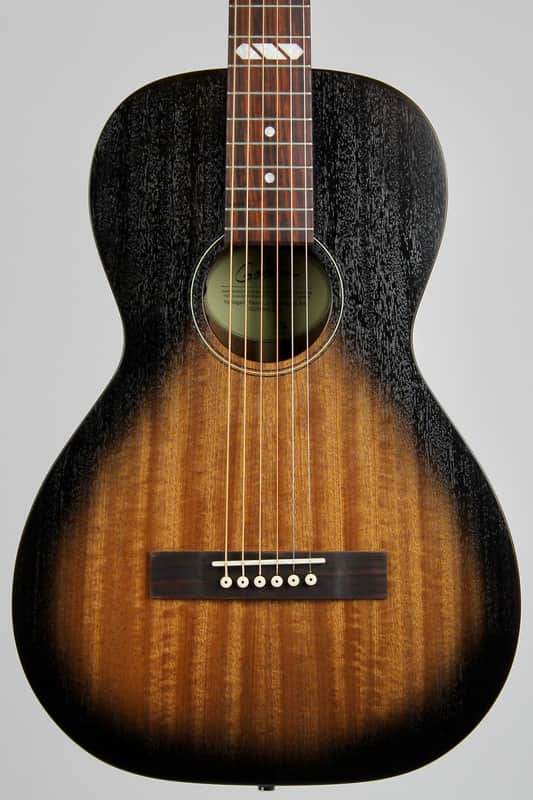 Godin Mahogany Parlor Acoustic-electric Guitar - Black Burst 2024 (052554) image 1