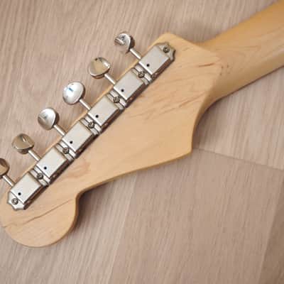2017 Fender Aerodyne Stratocaster HSS Medium Scale 24 3/4" Gunmetal Blue Japan MIJ image 5