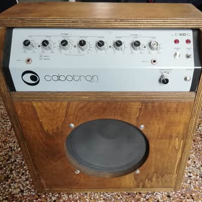 Cabotron C60C rare italian all tube vintage amplifier with Celestion G12B-150 speaker image 1