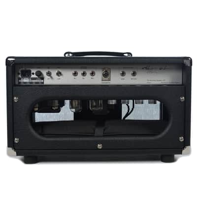Two Rock Classic Reverb Signature Silver Anodized 50w Head w/Black Bronco Tolex & Silver Skirted Knobs Pre-Order image 3