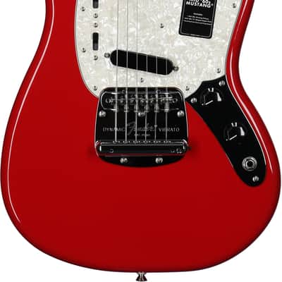 Fender Vintera III Mid 60s Mustang Electric Guitar, Dakota Red image 3
