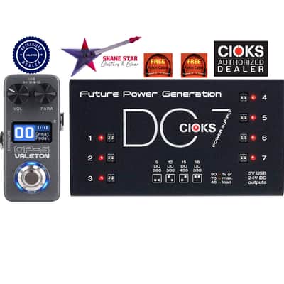 CIOKS DC7 Power Supply + Valeton GP-5 WATCHLIST OFFER! Multi FX Bundle image 1