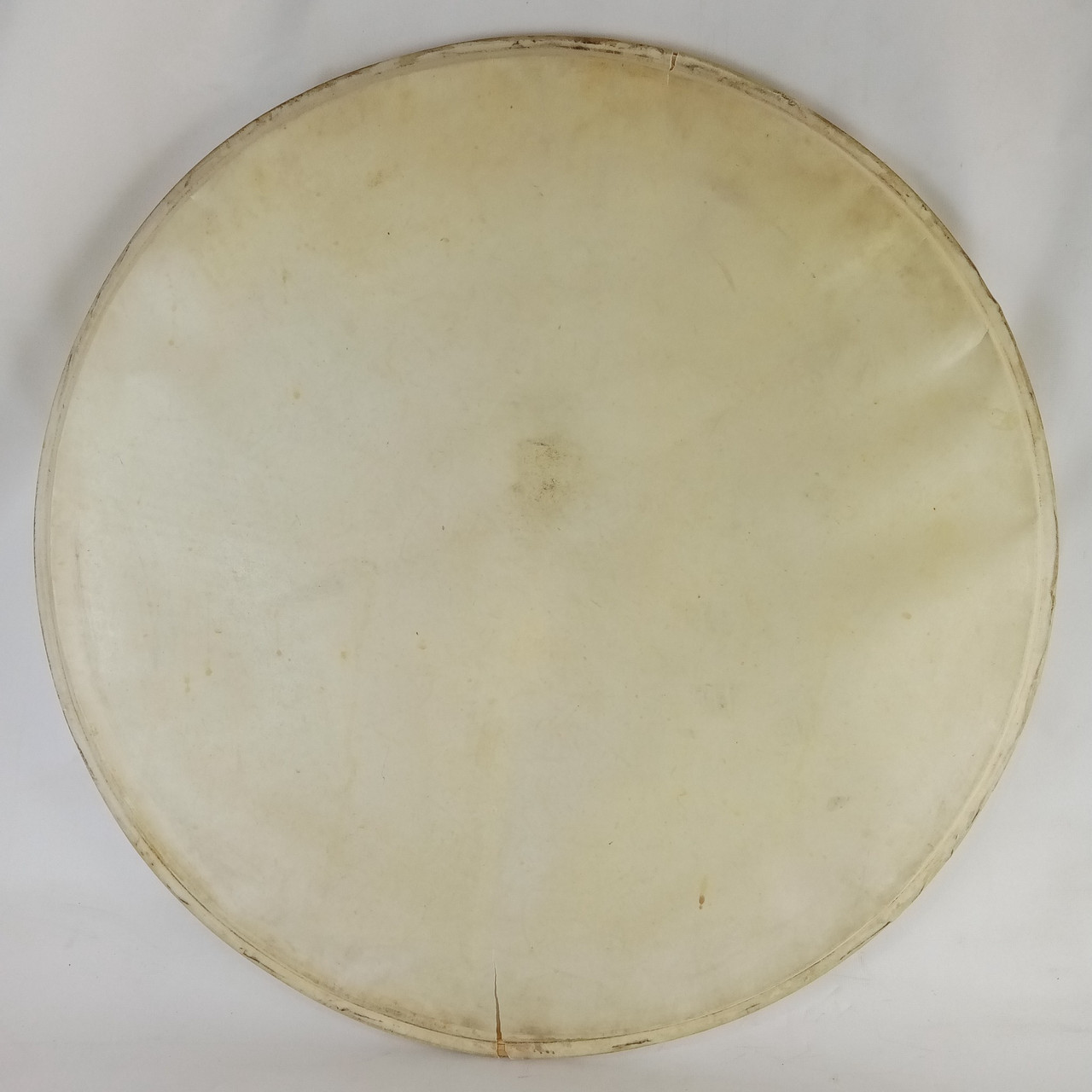Gretsch 22"Broadkaster Calf Skin Bass Drum Head Professional Quality Vintage 50s — main photograph