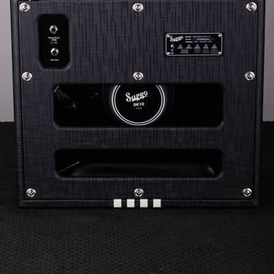 Supro Delta King 10 1 x 10-inch 5-watt Tube Combo Amp - Black and Cream image 4