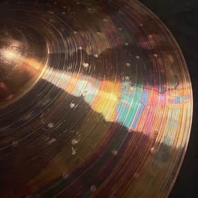 Buffalo Cymbalsmiths 15.75" Tricked up Patina Crash image 2