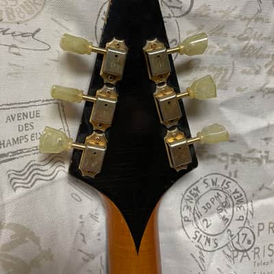 2008 #1 of 100 Gibson 50th Anniversary 1958 Korina Flying V First Ever Made In Custom Shop One of Historic Makeover Kim LaFleur’s Favorite Creations! image 11