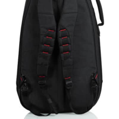 Gator Pro-Go Series 2X Electric Guitar Bag w/ Micro Fleece Interior and Removable Backpack Straps G-PG ELEC 2X image 8