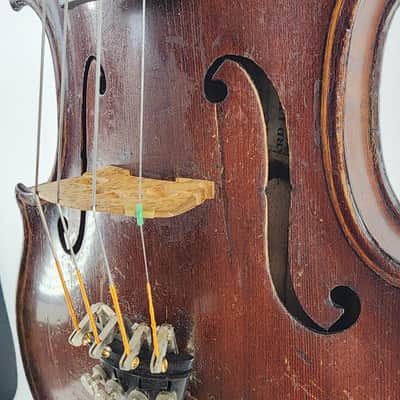 Antique Francois Barzoni 3/4 size Violin 1900-1920 image 8