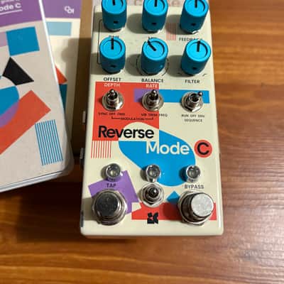 Chase Bliss Audio Reverse Mode C 2023 - White Graphic image 2