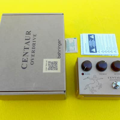 Behringer Centaur Overdrive 1' edition guitar pedal image 1