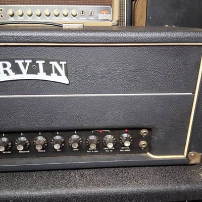 1980s Carvin X60b 60 Watt Guitar Amplifier Head w/ Reverb image 3
