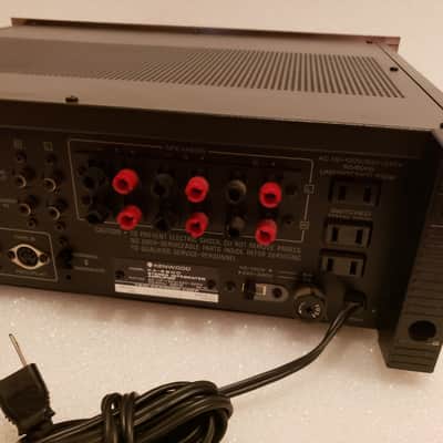 Fully Restored Kenwood KA-9800 (KA-8300 Variant) 80WPC Stereo Integrated Amplifier - Cool/Unique Blackface Kenwood, International Voltage Options, Amazing Performance! image 17