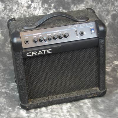 Crate GTD15 2-Channel 15-Watt 1x8" Guitar Practice Amp