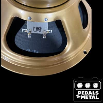 Celestion G12 Alnico Gold 12" 50w 8 Ohm Replacement Speaker 2010s - Gold image 7