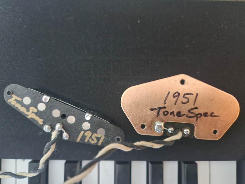 Tone Specific 1951 Jazzy Telecaster Pickup Set - Fits Fender Telecaster Jazzy Vintage Tone image 1
