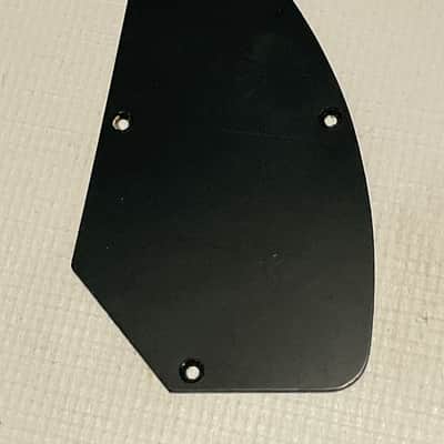 2000's Korean Ibanez RG320QS RG Series Guitar Black Factory Control Electronics Cavity Backplate image 2