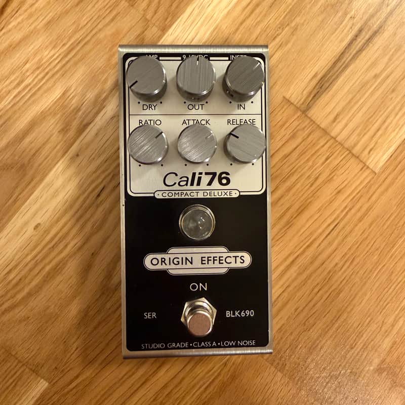 Origin Effects Cali76 Compact Deluxe Compressor 2010s - Silver image 1