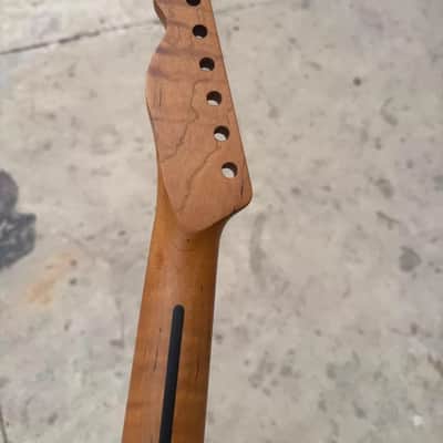 Flamed Maple Telecaster Guitar Neck, 22-Frets image 2