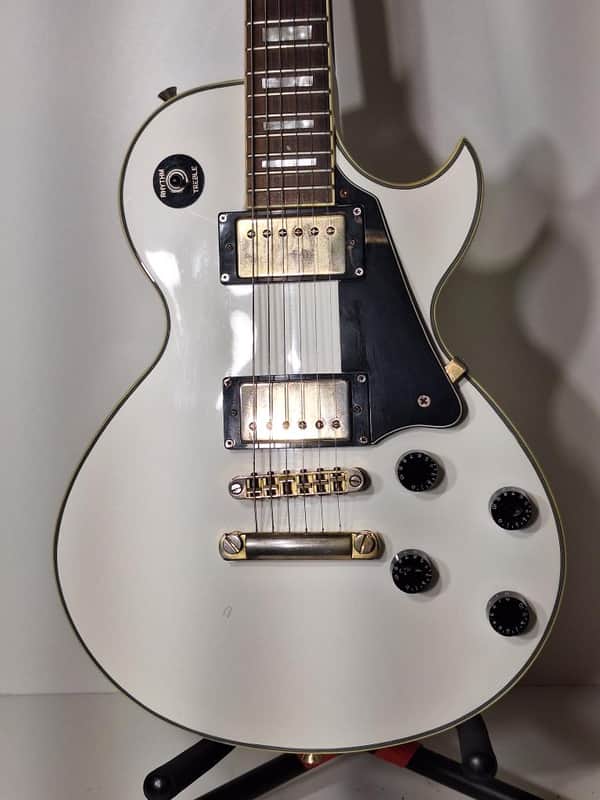 Arbor Les Paul Copy White image 1
