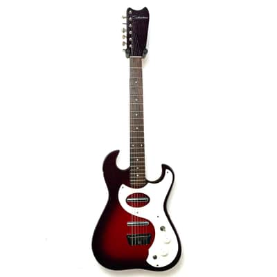 Silvertone 1457 Amp in Case w/ Footswitch 1960's - Sparkle Burst image 4