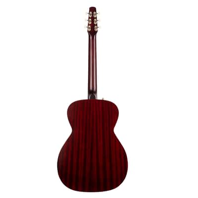 Seagull M6 Limited Edition CH EQ Acoustic Electic Guitar w/Bag - Ruby Red image 6