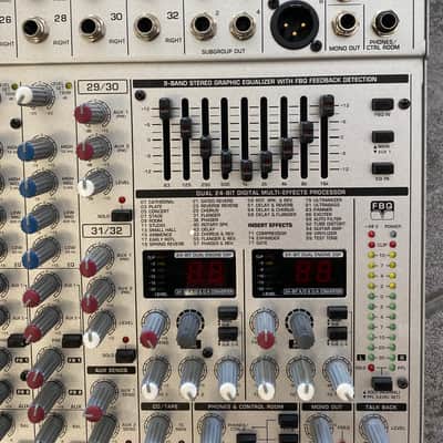Behringer Eurodesk SL3242FX-PRO 32-Channel Mixing Console 48-Input 8-Bus Mixing Console (Original Box) – NOT FUNCTIONING – For Parts or Repair image 6