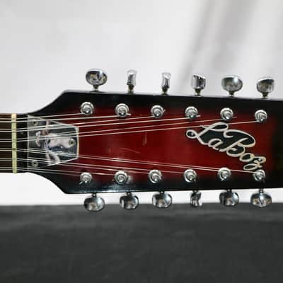 LaBoz 1960's Japanese 12-String Burns Copy w/ Hardshell Case image 8