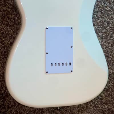 2017 Fender Jimi Hendrix Artist  Series Signature  Stratocaster  Olympic White Stratocaster electric guitar image 10