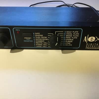 Lexicon Alex Digital Effects Processor 2000s - Black Bild 2
