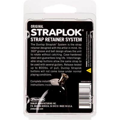 Dunlop SLS1103BK Straplok Original - Noir image 5