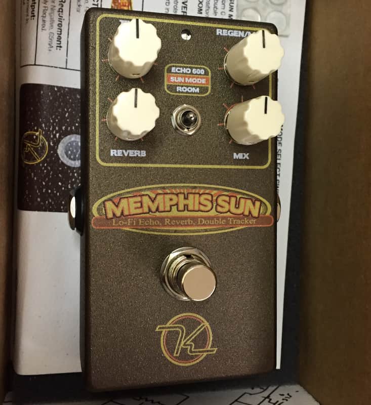 Keeley Memphis Sun Lo-Fi Reverb, Echo and Double Tracker | Reverb